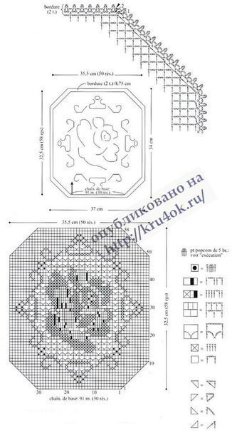 Розы в филейное технике