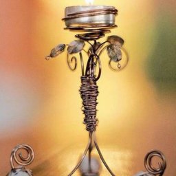 Подсвечник из проволоки