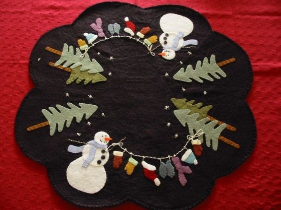 Декоративные салфетки к новому году Декоративные салфетки к новому году