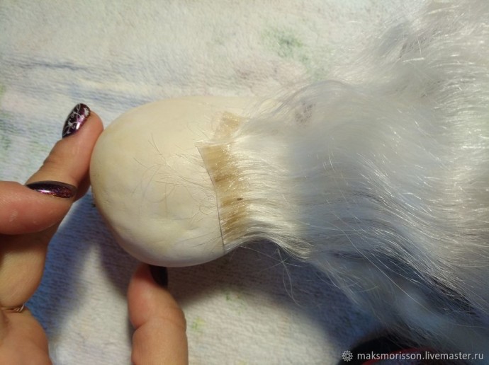 Трессы для интерьерных кукол