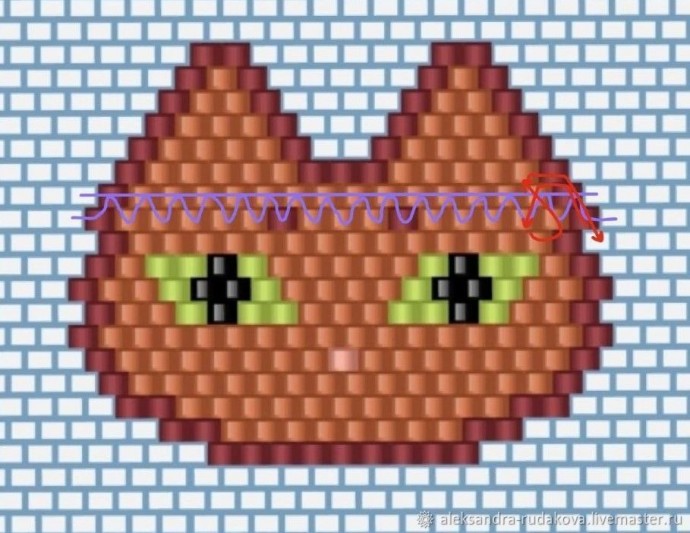 Основы кирпичного плетения из бисера