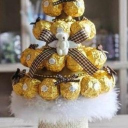 Ёлочка из конфет