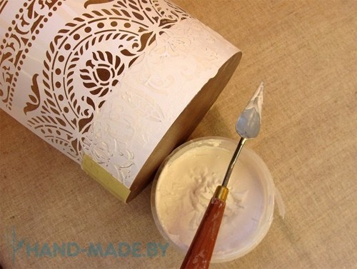 Мастер-класс по работе с рельефом