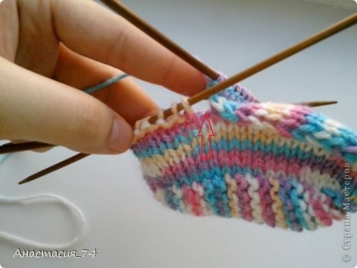 Очень простые пинеточки для малыша