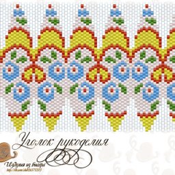 ​Узоры пасхального бисероплетения