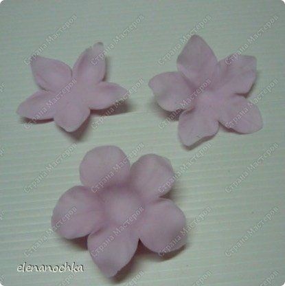 ​Азалия из холодного фарфора