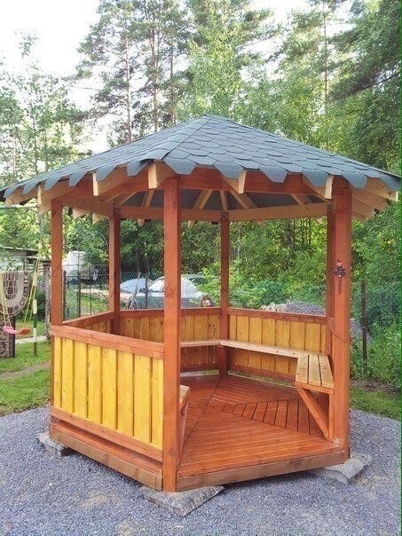 Беседка своими руками