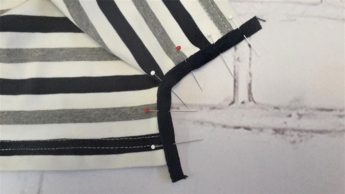 ​Как обработать боковые срезы киперной лентой