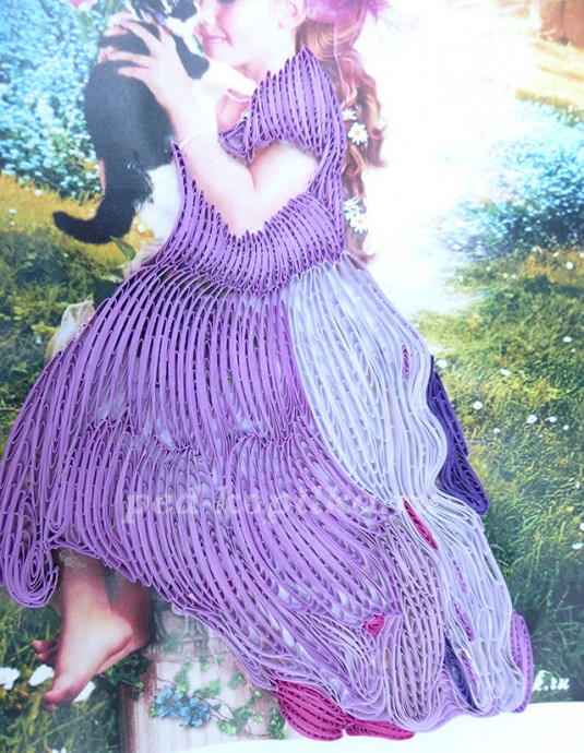 Картина в технике квиллинг: мастер-класс