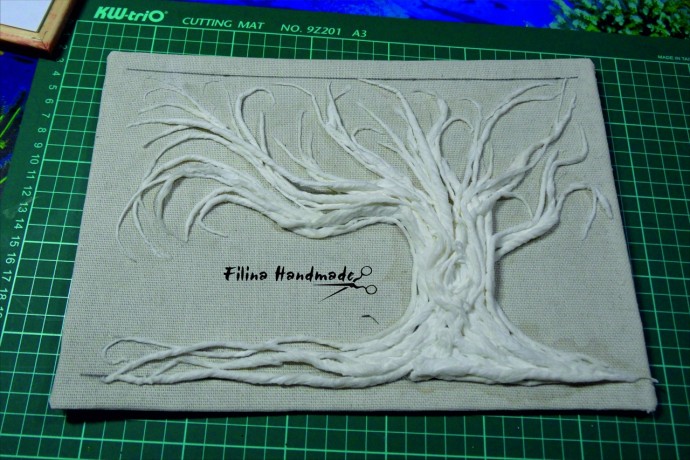 Денежное дерево-панно