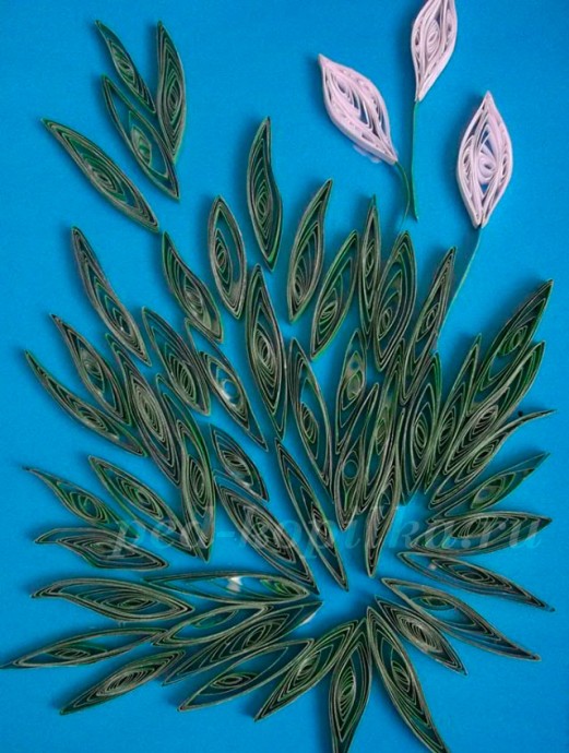 Квиллинг: цветы лилии Квиллинг: цветы лилии