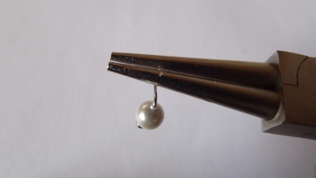 Кулон из ракушки "Хвост павлина"