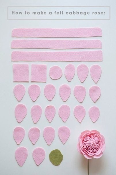 Приближаем весну с таким ярким букетом из фетра