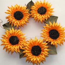 Канзаши подсолнухи: мастер-класс