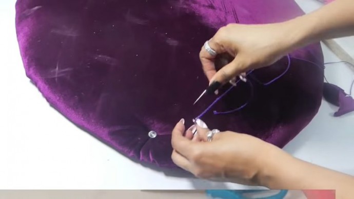 Мастерим пуфик быстро и легко