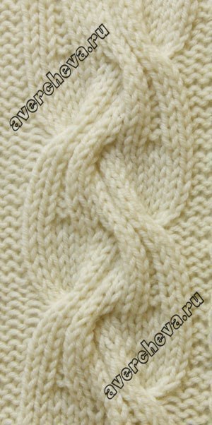 Оригинальные ажурные узоры спицами