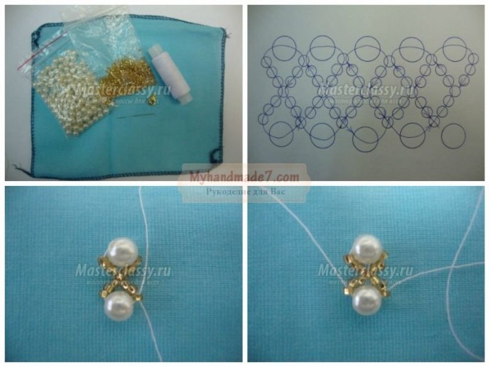 Плетение красивущих украшений из бисера и бусин Плетение красивущих украшений из бисера и бусин