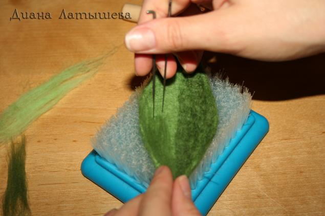 Восхитительные ландыши: шерстяная акварель Восхитительные ландыши: шерстяная акварель