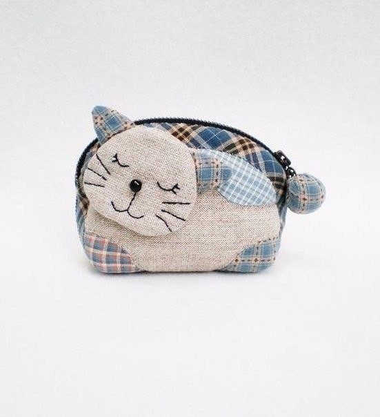 Выкройка самых милых в мире кошельков