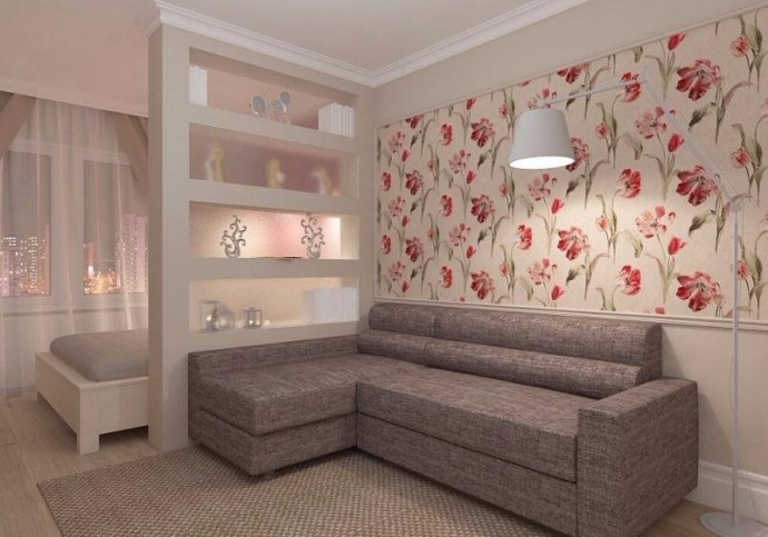 Зонирование комнаты: идеи