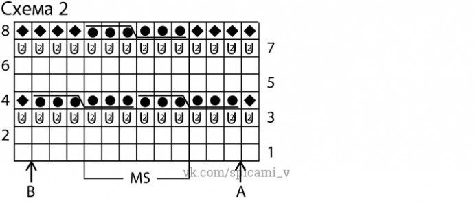 Ажурный джемпер с оригинальным узором