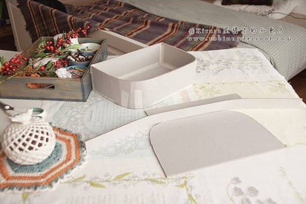 Чемоданчик из картона