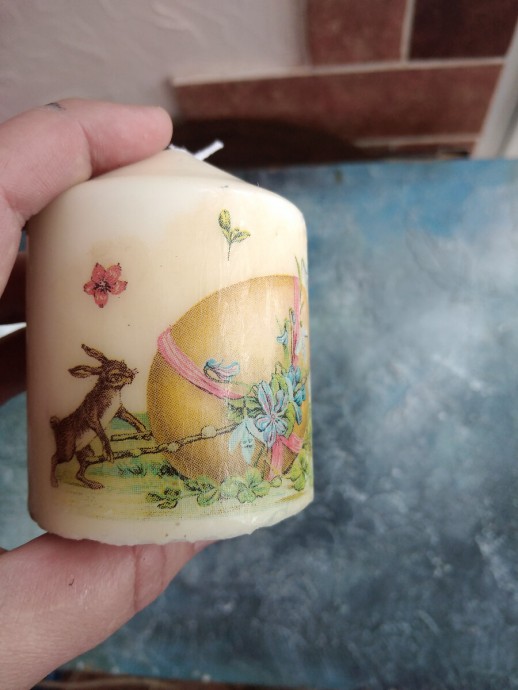 Декупаж свечей