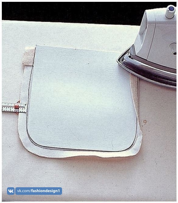 Как пришить накладной карман невидимым швом