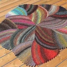 Как связать коврик фриформ