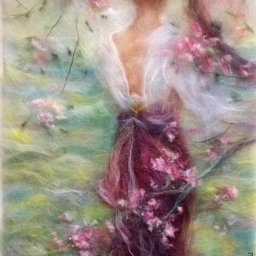 ​Восхитительные картины из шерсти