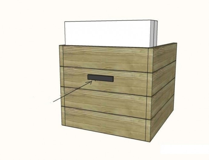 Простой вариант кресла-кровати