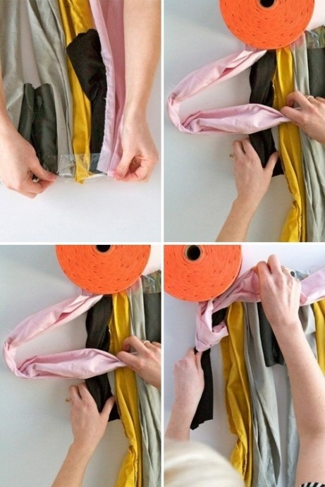 Коврик из узлов