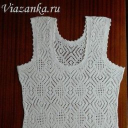 Невероятно красивый топ спицами