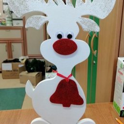 ​Новогодние фигуры из фанеры