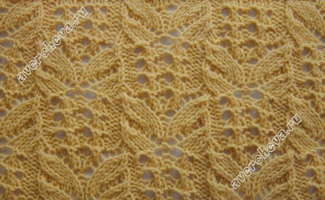 Новые красивые узоры для спиц