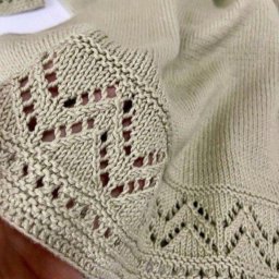 ​Вариант каймы на спицах