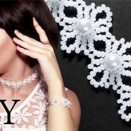 ​Восхитительное колье из бисера и бусин