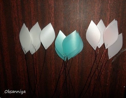 Букетик из пластиковых бутылок