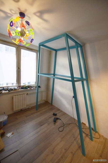 Идеи детской с кроватями наверху