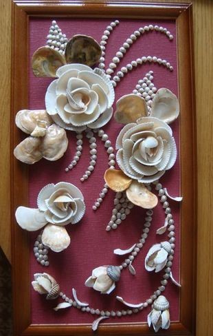 Картины с ракушками: оригинальные идеи для вдохновения Картины с ракушками: оригинальные идеи для вдохновения
