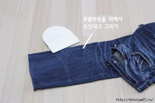 Шьем прихватки из старых джинсов