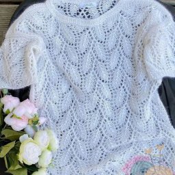 Ажурная нежная кофточка