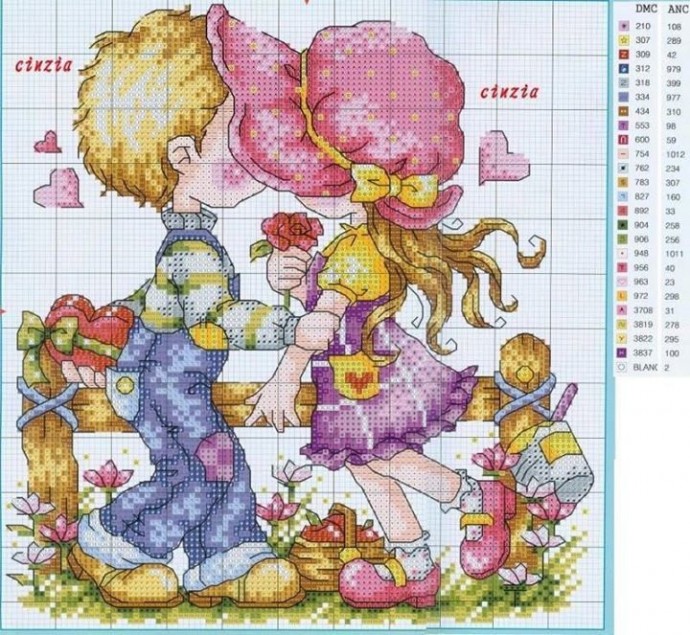 Схемы для вышивки крестиком