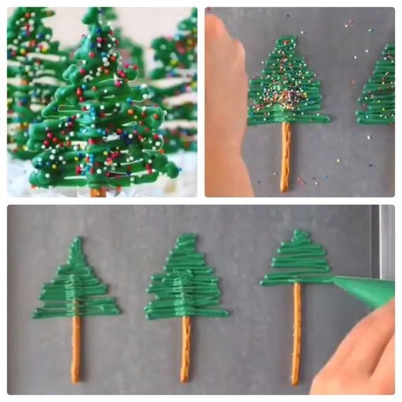 ​Украшение новогодних пряников