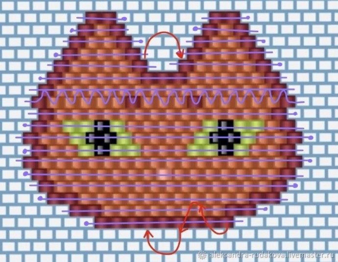 Основы кирпичного плетения из бисера