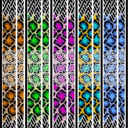 ​Чудесные схемы для плетения бисером