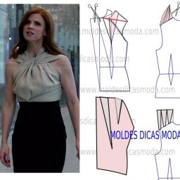 Моделируем разные блузки