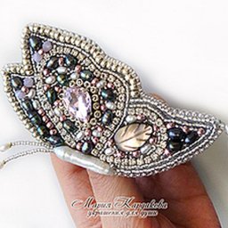 Брошь "Лунная бабочка"