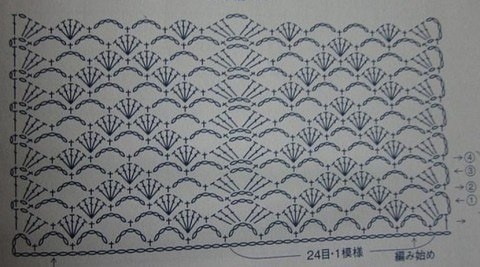 Очень красивые узоры крючком