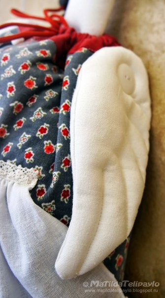 Выкройка пакетницы-гусыни